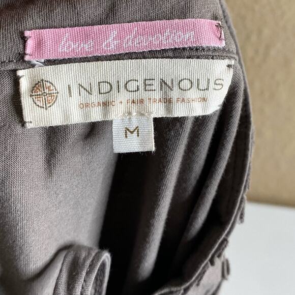 Indigenous Designs Sleeveless Tunic Midi Dress in Dusk Women's Medium Minimalist - Picture 8 of 10